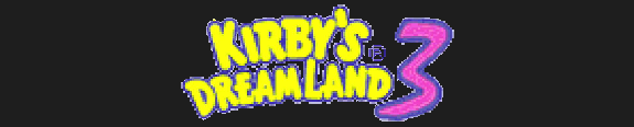 Kirby's Dream Land 3 Kirby's Dream Land 3