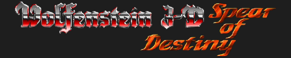 Wolfenstein: Spear Of Destiny Wolfenstein: Spear Of Destiny